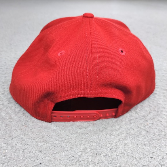 San Francisco 49ers Hat Cap Snap Back Red NFL Football Mens New Era 9FIFTY OSFM - Picture 6 of 14